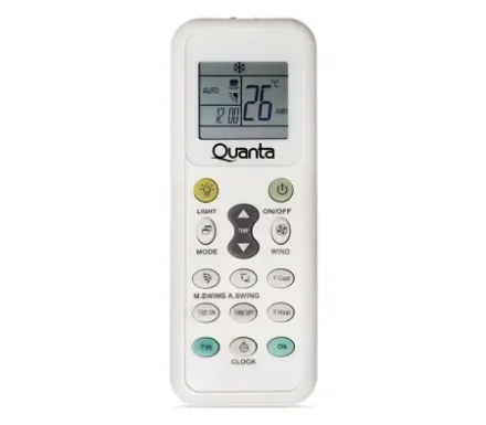 QUANTA CONTROL UNIVERSAL AIRE QTEAC3010 BLANCO