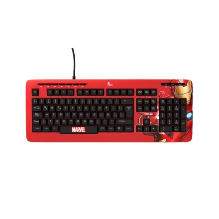 X-TECH TECLADO XTK-M401IM IRON MAN ESPAÑOL