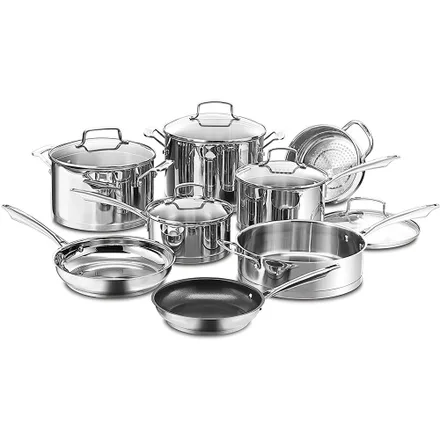 Jogo Panelas Cuisinart 89 13 Profissional
