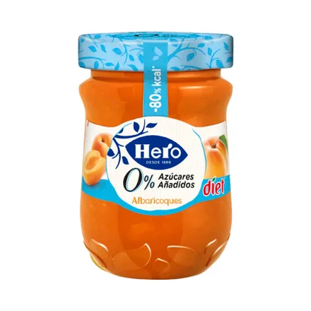Mermelada Hero Diet Albaricoques 280 Gr
