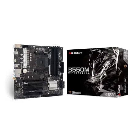Placa Mae Biostar Pro Ddr 4 Socket AM4 Chipset B550 Atx