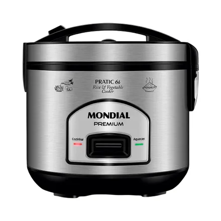Olla Arrocera Electrica Mondial Pratic 6 Pe 43 Tazas