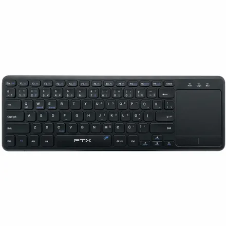 Teclado FTX FTXB023 Bluetooth (Español) + Mouse Touch Pad Port - Negro