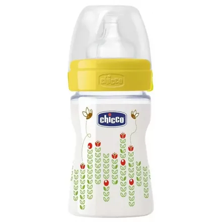 Biberon Chicco Well Being Amarillo 30 150ml