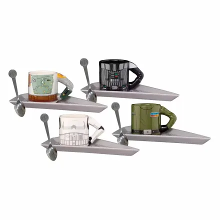 Jogo Canecas Star Wars Empire Luxury Espresso Coffee 4