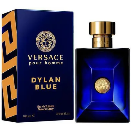 Perfume Versace Dylan Blue Pour Homme Eau Toilette Masculino 100ml