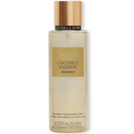 Colonia Spray Feminino Victoria Secret Coconut Passion Shimmer 250ml