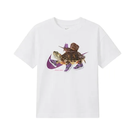 Remera Infantil Nike Ii0884100 Sportswear Boxy Girls Femenino
