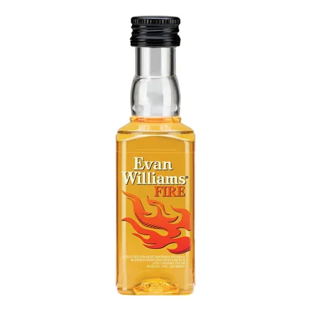 WHISKY EVAN WILLIAMS FIRE MINIATURA