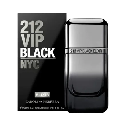Perfume Carolina Herrera 212 Vip Black Elixir Eau Parfum 50ml