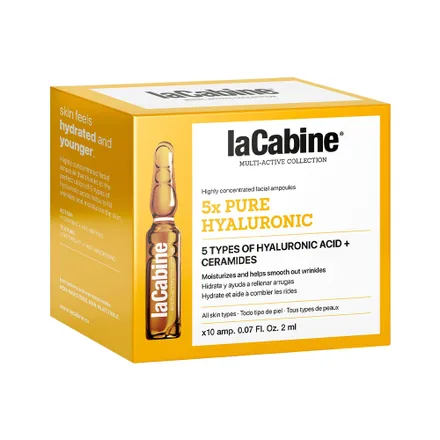 Ampolla La Cabine 5 Pure Hyaluronic 10 Piezas