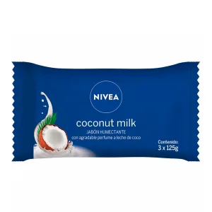 Jabon Barra Nivea Coconut Milk X3
