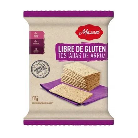 Tostadas Arroz Sin Gluten 110g