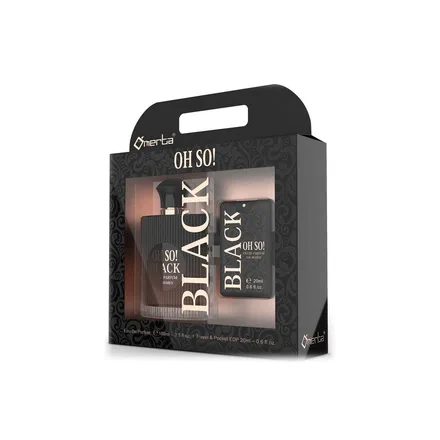 Omerta Oh So Femenino Black Eau Parfum 100ml 20ml