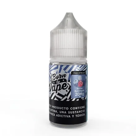 Born To Vape Liquid Berries Bubblegum 35MG 20MG 30ml