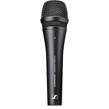Microfone Sennheiser HandMic Digital Cardioide USB – Preto