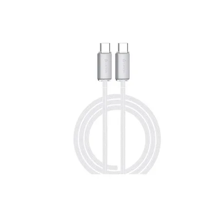 DEVIA CABLE EC688 USB-C A USB-C 60W 1.5M WHITE