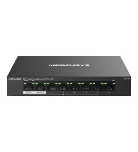 Hub Switch 08P 100 7 Poe Plus