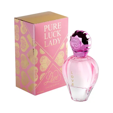 Perfume Linn Young Pure Luck Lady Love Edp 100ml