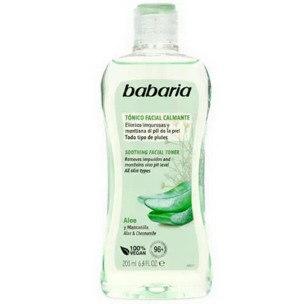 Babaria Tonico Facial Aloe Manzanilla 200ml