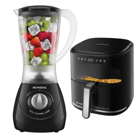 Freidora Airfry Mondial Af 50 Dv Blk Plus Licuadora 550B