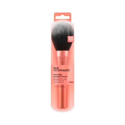 Brocha Real Techniques Extra Big Powder Rose Gold