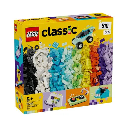 Juguete Construccion Lego Classic Cool Creative 510 Piezas