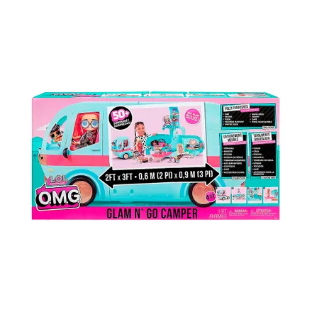 Kit De Juego Mga Entertainmen L.O.L Surprise O.M.G. Glam N' Go Camper 502500 Euc