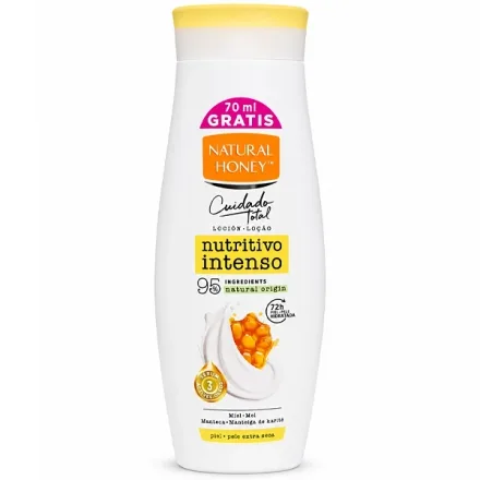 Locao Corporal Hidratante Natural Honey Nutritivo Intenso 400ml