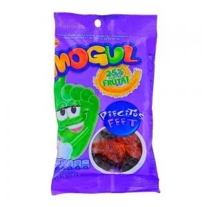 Bala Gelatina Arcor Mogul Pezinho 80g
