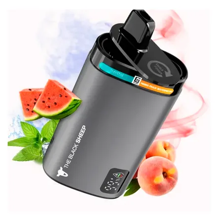 Vaper Desechable Black Sheep 30000 Puffs - Menthol/Mango Peach Watermelon