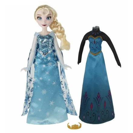 Boneca Hasbro Frozen Elsa 2 Vestidos