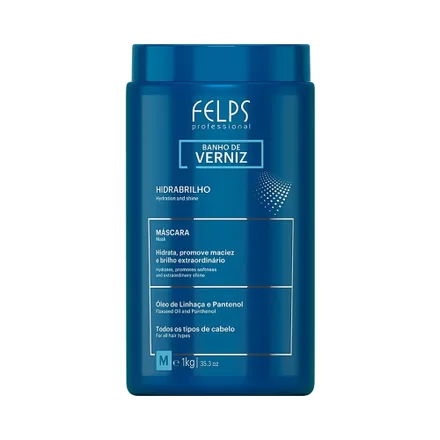 Mascarilla Capilar Felps Banho De Verniz 1 Kg