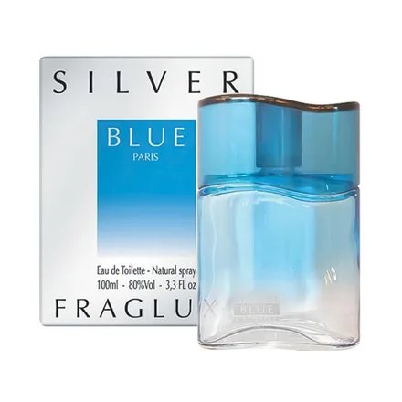 Perfume Fragluxe Silver Blue Eau Toilette 100ml