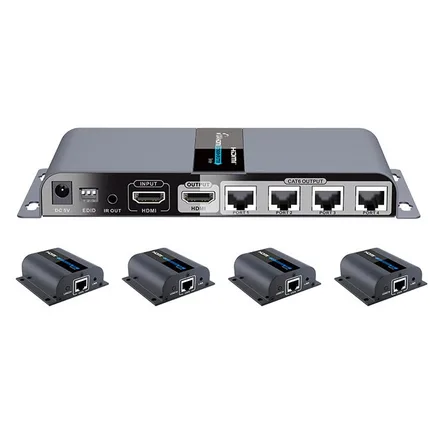 Hdmi Divisor Splitter 1X4 40M Poe