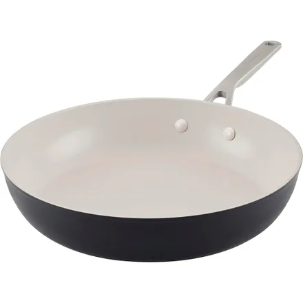 Frigideira KitchenAid 84839 Antiaderente Cerâmica 31CM Preto Fosco