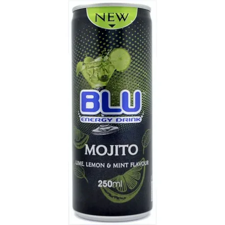 Energetico Mojito Blu Lime Limon Menta 250ml