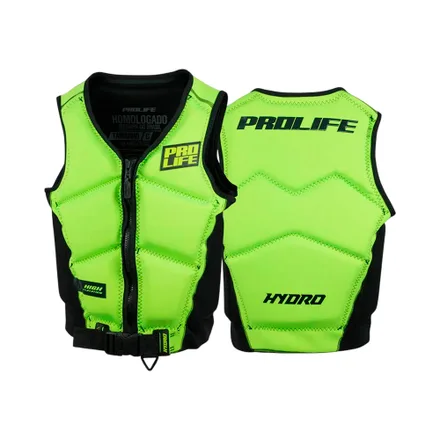 Chaleco Salvavidas Prolife Homologado Hydro Amarillo Fosforescente