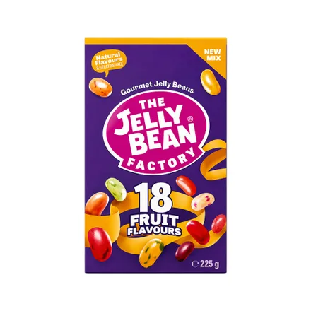 Caramelos Jelly Bean 18 Fruit Flavours 225g
