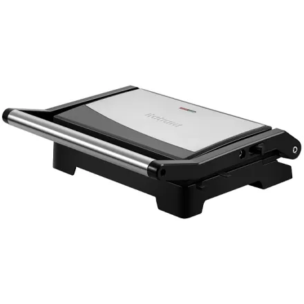 Sanduicheira e Grill Itatiaia Essencial GRESS1005 1.000 watts 127V ~ 60 Hz - Preta Prata