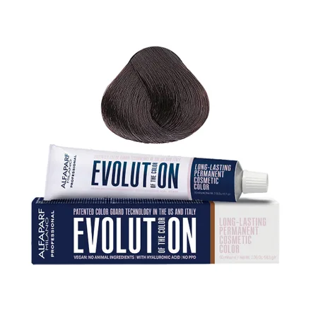 Tinte Cabello Alfaparf Evolution Of Color Tropicales Rubio Oscuro Dorado Caoba 60ml