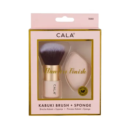 Set Cala Kabuki Brush Sponge 2 Piezas