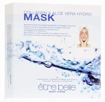 ETRE BELLE ESTUCHE MASCARILLA HIDRATANTE Y REESTRUCTURANTE CON COLLAGENO & ALOE VERA HYDRO