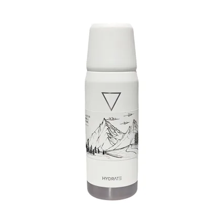 Termo Hydrate Bullet V2 Blanco 800ml