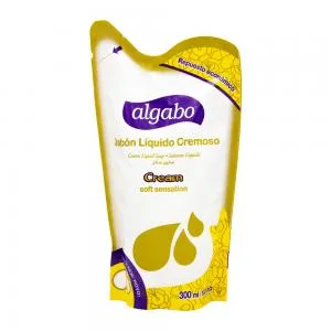 Sabonete Liquido Algabo Cream Refil 300ml