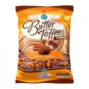Bala Arcor Butter Toffees Recheada Trufas Pacote 500g