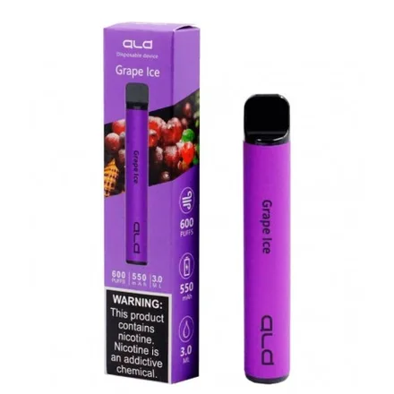 Vape Descartavel Ald 600 Puff Grape