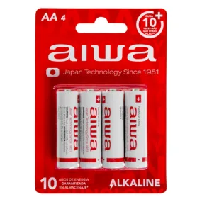 Pilha Alcalina Aiwa 4