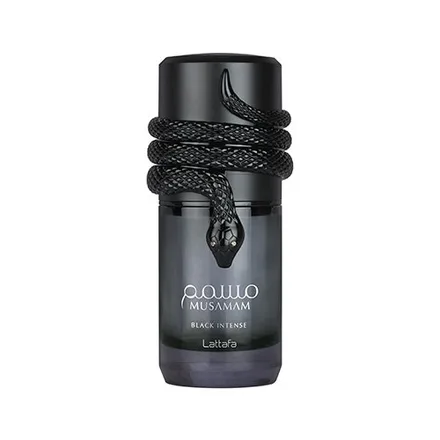 Perfume Lattafa Musamam Black Intense Masculino Edp Agatres 100ml