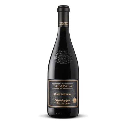 Vino Chileno Tinto Tarapaca Etiqueta Negra Gran Reserva Cabernet Sauvigno 750ml